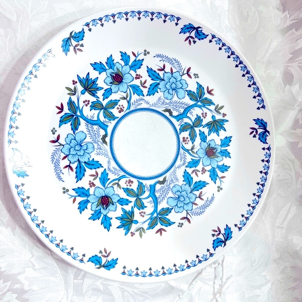 Noritake BLUE MOON Dinner Plate # 9022 Progression